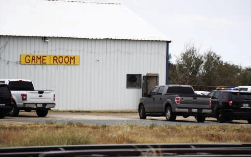 A SUCCESSFUL OPERATION - With roughly 150 law enforcement personnel taking part in Operation Snake Eyes, Hockley County Sheriff Ray Scifres assured the media and public that no injuries were had during the two phase operation Wednesday. While 32 individuals were taken into custody, Scifres explained that names and additional charges will be released at a later time due to federal charges. (Staff Photo by Dom Puente)