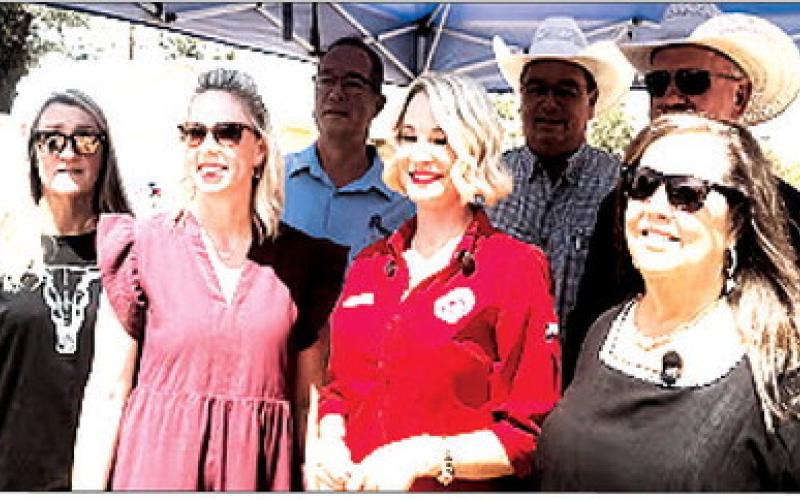 City of Levelland Mayor Breann Buxkemper and Hockley County Judge Sharla Baldridge and other county and city officials joined Texas Land Commissioner Dawn Buckingham for a tour of disaster recovery projects this past Thursday.