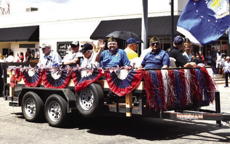 CENTENNIAL PARADE THIRD PLACE - VFW Post 2466 - $250. (Staff photo)