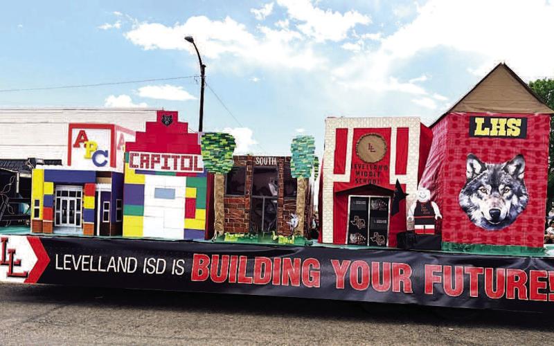CENTENNIAL PARADE FIRST PLACE - Levelland Independent School District - $750. (Staff photo)