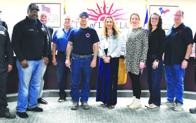 The Levelland Fire Department sold Breast Cancer Awareness shirts in October and asked Mayor Breann Buxkemper to choose an organization for that money to benefit. Buxkemper chose the Inside Out Foundation which equips those in need with aesthetic products and emotional healing services designed to restore their character, and all at no cost to clients. A check was presented to the organization at the city council meeting on Monday.