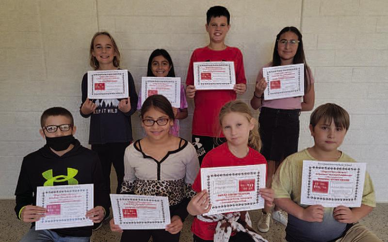 LIS students receive first nine weeks academic awards