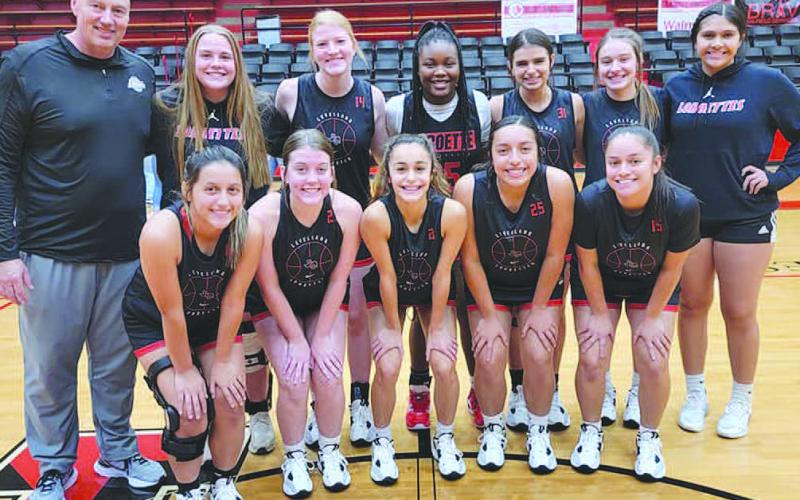 LOBOETTES- The fifth ranked Levelland Loboettes went 5-1 at the Springtown Tournament over the weekend. Levelland had wins over Keller, Benbrook, Mineral Wells and Godley. Levelland’s only loss came against LD Bell which relegated them to the consolation game. The Loboettes are now 16-2 on the regular season. (Photo Courtesy of Cristal Isaacks)