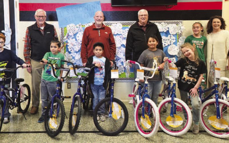 SOUTH ELEMENTARY RIDE WITH ROTARY BIKE WINNERS