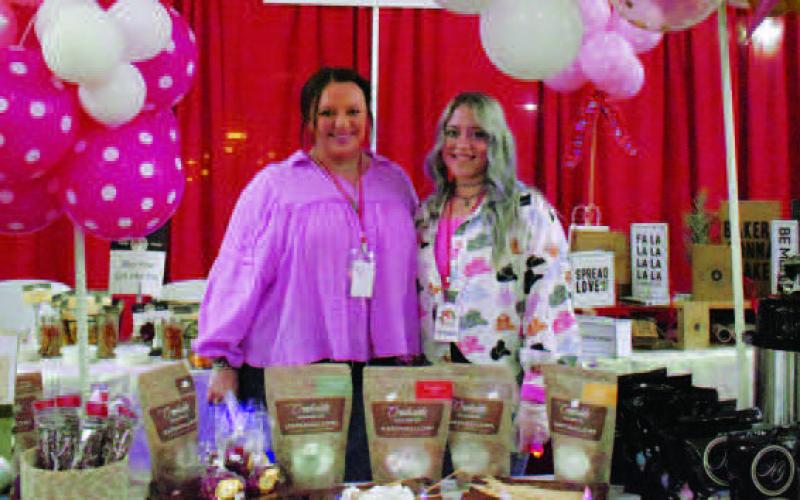 FUN STUFF - Enjoying the atmosphere and getting to meet other vendors from around the area, Your Stuff was one of the homegrown businesses that attended the Fa La La event. (Photo Courtesy of Delany Jackson)