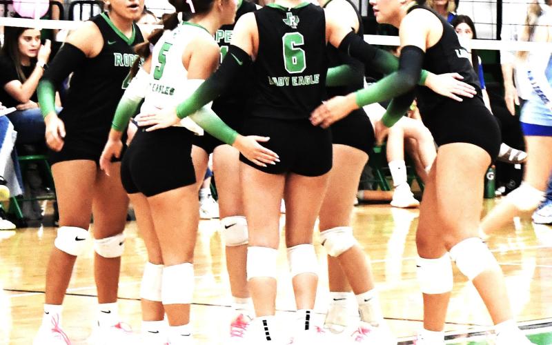 Ropes Volleyball Playoff Bound