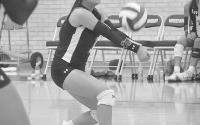POP UP - Levelland Loboette Alexis Gardea set up her teammates this past Tuesday on the road against the Rangerettes. (Staff photo by Aalijah Soliz)