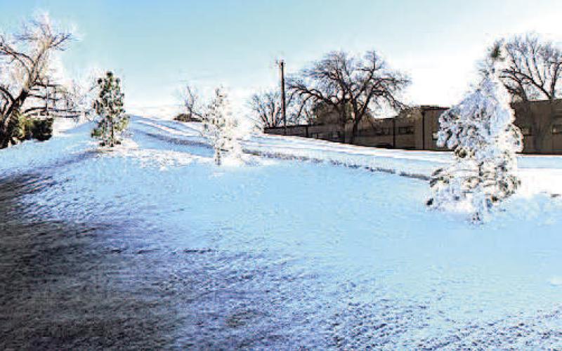 Snow Hill at Lobo Lake Park has opened for the season. The Levelland Parks Department was able to make enough snow for lots of community fun and will be open for operation for specific dates and hours, snow conditions permitting. The City of Levelland will provide sleds on a first come, first serve and it is free to the public – no outside sleds permitted.