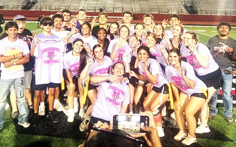 The 2027 Levelland High School seniors won the PowderPuff Football for the third year in a row. The game is held each year during Homecoming Week leading up to the HOCO football game and crowning of the queen and king. The Lobos will be facing the San Angelo Lake Chiefs on Frieday at 7 p.m.