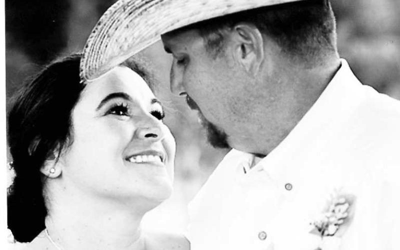 Mr. &amp;amp; Mrs Nicholas Melton exchange wedding vows