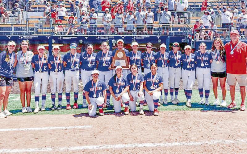 STATE RUNNNER UP- Sundown Roughettes (Sundown ISD photo)