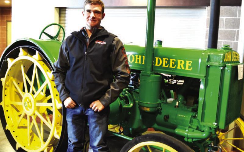 Whitharral FFA Bradley Gray won Grand Champion of Tractor Restoration at the 2026 Houston Livestock Show &amp;amp; Rodeo Agricultural Mechanics Project Show held March 21-- 23. The premier event showcases over 1,500 projects from Texas 4-H and FFA members, featuring trailers, agricultural machinery and restored tractors, aiming to foster skills in welding, fabrication and design. (staff photo)