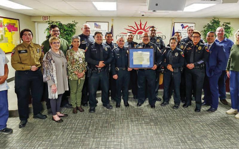 Council celebrates LPD accomplishment