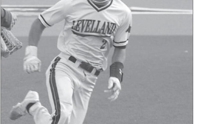 TURN THE CORNER - Levelland Lobo Noah Tienda turned the corner on third base to homeplate during the team’s game against Midland Classical Academy on the road at Greenwood this past Thursday morning. (Staff photo by Aalijah Soliz)