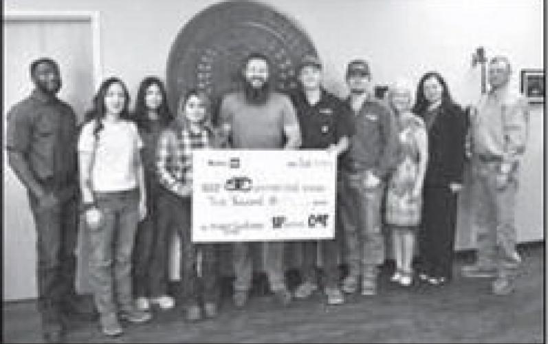 Warren CAT, Caterpillar donates $10,000 to SPC diesel program