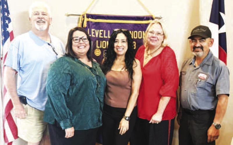 LEVELLAND NOON LIONS CLUB - Municipal Court Judge Esmeralda Rowand spoke to members about the business of the municipal court such as the types of cases adjudicated, speeding tickets, truancy and code enforcement violations.