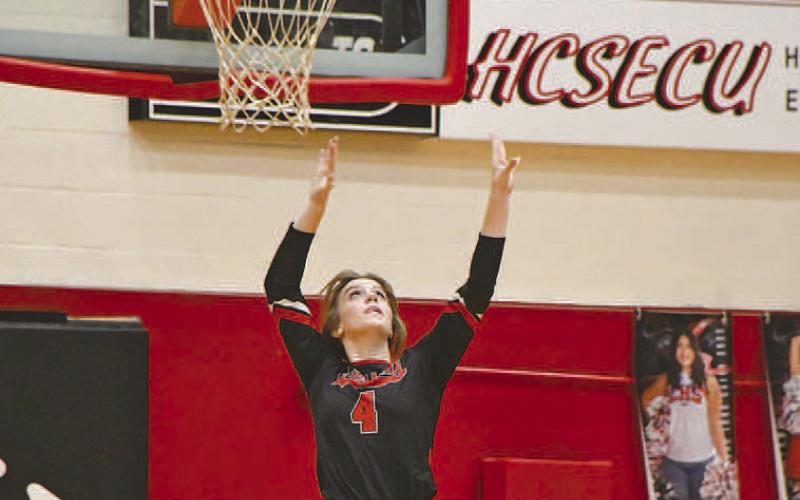MVP- Levelland High School shared the all-district accolades and honors for the Loboette volleyball team earned for 2022. All-district teams are voted upon by all coaches in the district and constitute the best players for the season. Alanna Worley was named MVP of the district. (Staff Photo by Dom Puente)