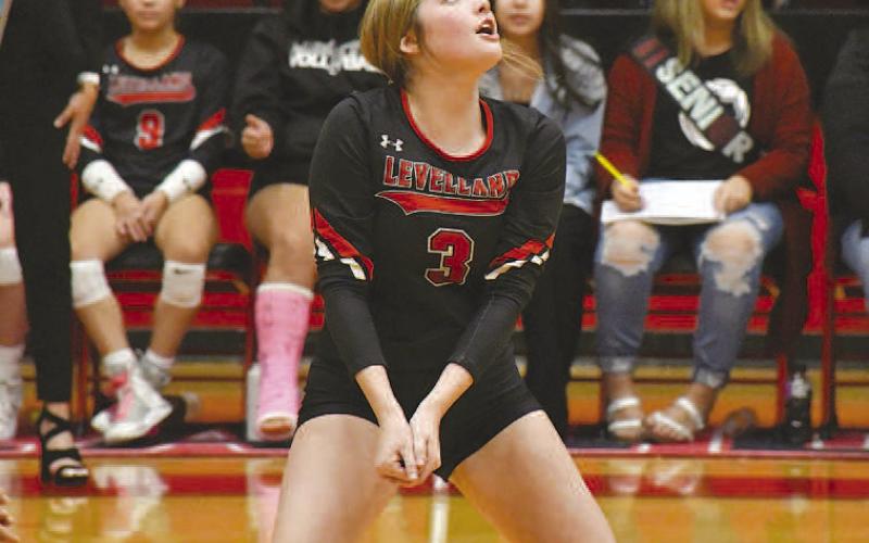 ALL ACADEMIC- Levelland High School shared the all-district accolades and honors for the Loboette volleyball team earned for 2022. All-district teams are voted upon by all coaches in the district and constitute the best players for the season. Brittan Dobson was named Academic All-District. (Staff Photo by Dom Puente)
