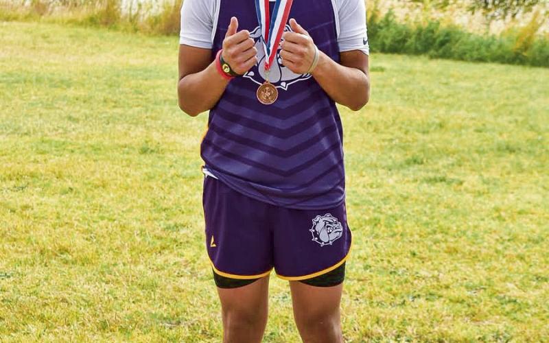ALAFA FINISHES 21ST - Anton freshman Isaiah Alafa finished 21st in the 1A Region 1 boy’s 5K with a time of 20:09.30 this past Monday at Mae Simmons Park. (Photo provided by Anton Athletics Facebook)