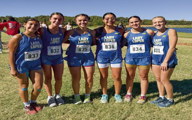 LADY LOPES AT REGIONALS - The Whiteface Lady Lopes placed 15th overall as a team in the 2A Region 1 Championship this past Tuesday at Mae Simmons Park. (Photo provided by Head Coach Jason Blankenship)