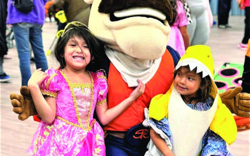 TREATS NOT TRICKS- Levelland Main Street and the Levelland Noon Lions Club hosted a Trunk or Treat this past Friday for the community. The event was held in conjunction with the 50th anniversary for the SPC Creative Arts Celebration held Oct. 30- Nov. 1. (SPC photo)