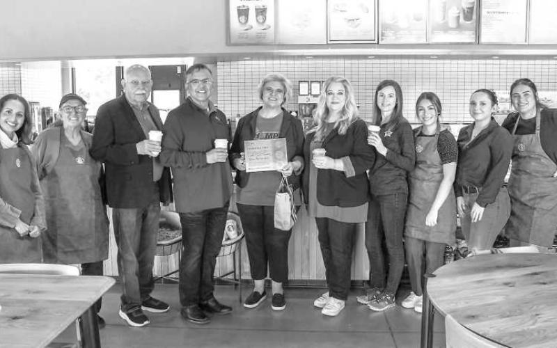 Local Starbucks awards $1,000 grant toward SPCAA Project CHAMPS program