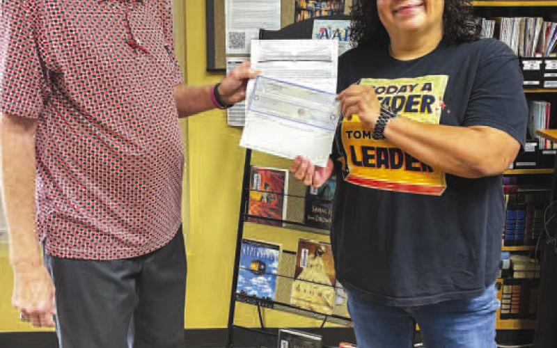 SUMMER READING PROGRAM DONATION