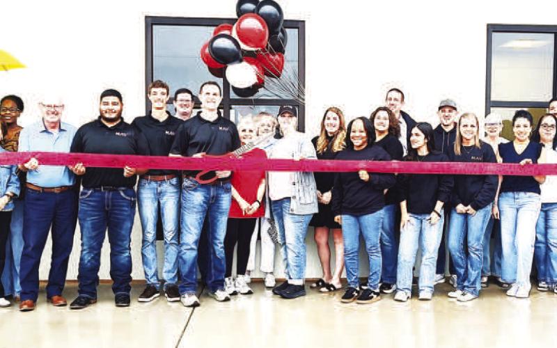 Maverick Bank employees were joined by the Levelland Chamber of Commerce, customers and friends, for its ribbon cutting at the bank’s new location this past Friday. Construction has been underway for the new facility for several months and is now open at 201 Houston Street in Levelland. Lobby hours are Monday through Friday from 9 a.m. to 4 p.m., and drive thru Monday through Friday from 8 a.m. to 5:30 p.m.