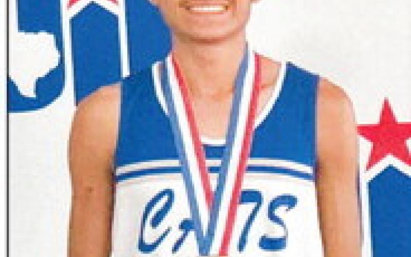 3RD AT STATE - Smyer senior Ismael Pizano ran a 16:33.10 to place third in the boy’s 5K race at the 2A UIL Cross Country State Championship on Nov. 1. That finish earned him All-State honors. (Provided by Smyer ISD Facebook)