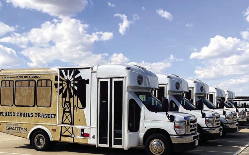 PLAINS TRAILS TRANSIT - SPARTAN’s Plains Trails Transit offers affordable rides to the community. (SPARTAN photo)
