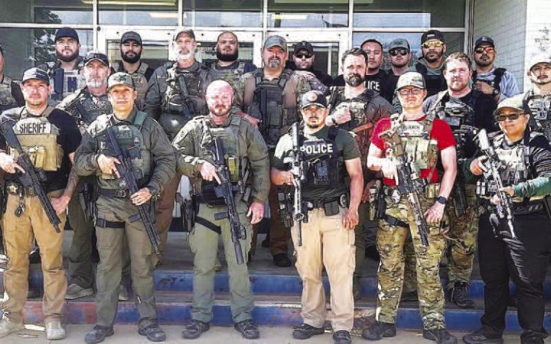 SWAT CERTIFICATION COURSE--The Hockley County Sheriff's Office recognized Deputy Ortega and Deputy Diaz for successfully completing an intensive 60-hour Basic SWAT Certification Course through P2 Concepts held from April 13-17 in Lubbock. The demanding course required exceptional discipline, advanced tactical skill and resilience. Throughout the training, both deputies demonstrated a commitment to excellence and a dedication to sharpening the skills necessary to serve and protect the community