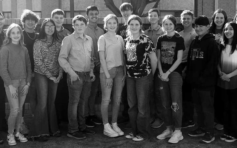 Ropes Junior High competes at UIL Academic Meet