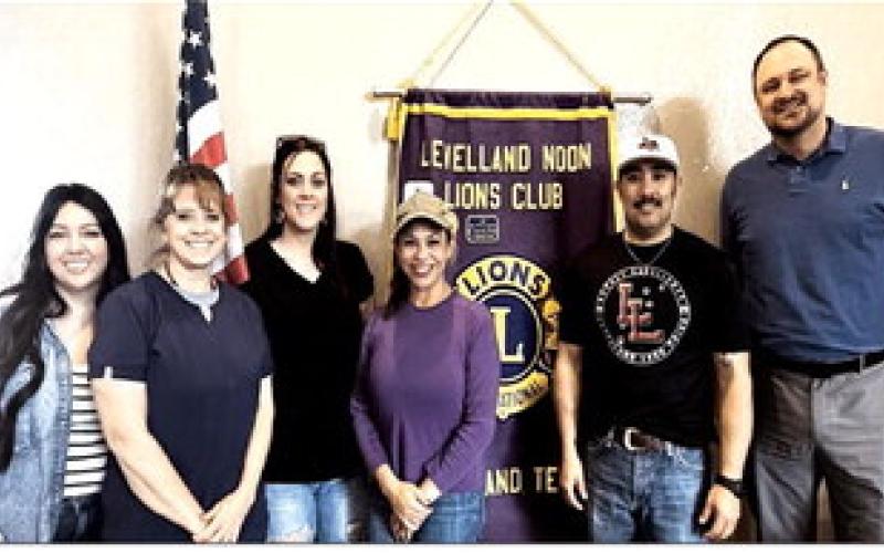 The Levelland Athletic Booster Club join the Levelland Noon Lions Club to share the ways they support student athletes, school and community including helping with concession stands, hosting the athletic banquet at the Mallet Event Center in May, and awarding scholarships.