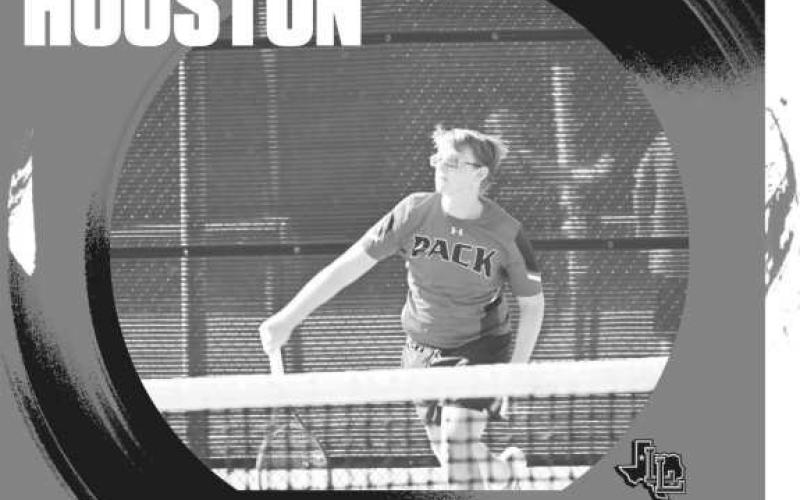 ACADEMICS - Levelland Lobo Brady Houston earned Academic All-District for his performance in the classroom. (Photo courtesy of Levelland ISD)