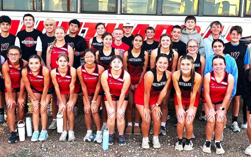 The Whitharral Panthers their first cross country challenge at the Smyer XC meet. High school and junior high traveled to Smyer, with 28 total runners competing. Team and individual places (top 10): high school boys, 4th place, Josiah Martinez - 8th; Wyatt Bartels; JV 5th, Knox Noland, JV 6th; high school girls, 4th place, Allegra Gavina, JV 2nd place, Ryleigh Wristen, JV 6th, junior high boys - 3rd place, Preston Prowell. 4th, Lucian Bartels, 5th; junior high girls, 3rd place, and Norah Gonzales, 5th.