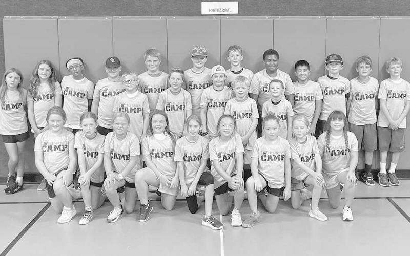 WHITHARRALALL-SPORTS CAMP - Whitharral ISD held an All-Sports Camp that lasted a total of three days earlier in the week for the kids to learn the basics and fundamentals of basketball, football and track. The Whitharral coaching staff had the goal of bringing out the community kids to have fun during the summer before beginning the new school year in August. (Picture Courtesy of Coach Jermey Holt)