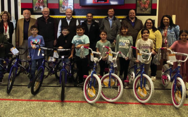 SOUTH ELEMENTARY RIDE WITH ROTARY BIKE WINNERS