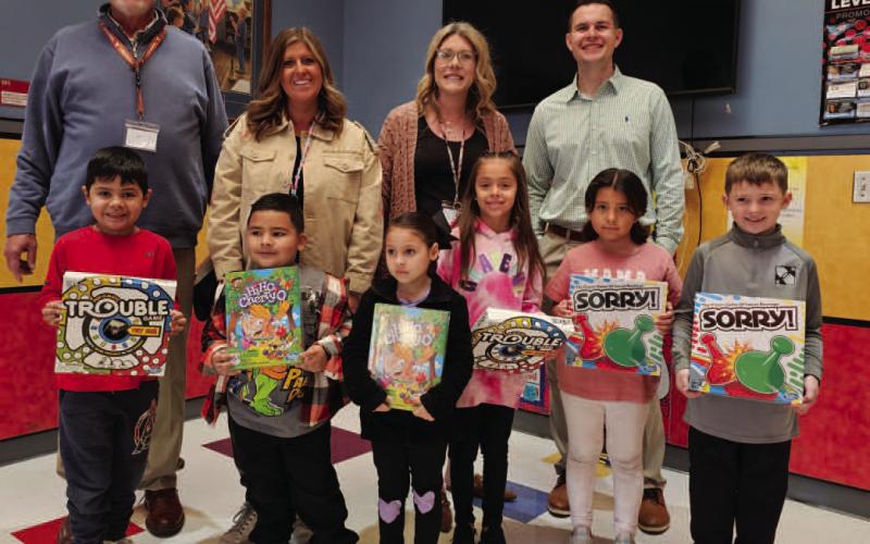 SOUTH ELEMENTARY RIDE WITH ROTARY BIKE WINNERS
