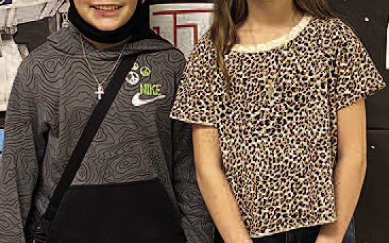 UIL DICTIONARY– Levelland Intermediate School fifth grade students earned a Silver Medal after competing in Academic UIL in Big Spring recently. Pictured from the left are Dictionary team members: Noah Mireles placed sixth; and Kaydence Navarro placed fourth. Not pictured is Uriah Martinez took second place.