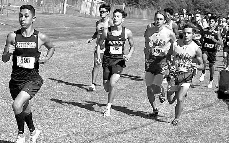 20th PLACE- The Lobo varsity cross country team competed at the Sundown Oil Patch Invitational at Sundown High School Saturday Morning. Ethan Lozano placed 20th with a time of 19:35. The Lobos will continue their season Saturday at the Lubbock Christian Preview. (Photo Courtesy of Cristal Isaacks)