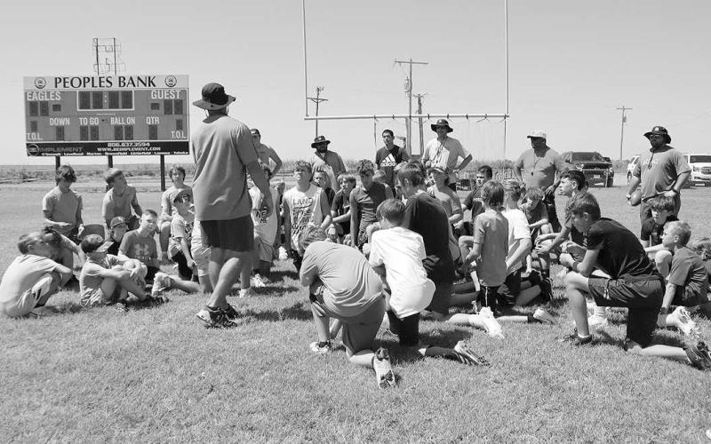Ropes Eagle Football program welcomes local youth players