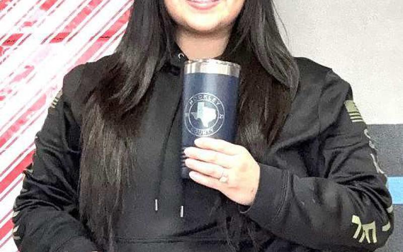 Hockley County Sheriff’s Deputy Gilbreath celebrated five years of service in the county. Gilbreath came to the Sheriff’s Office with prior experience and is currently a field training officer who recently helped train the newest member of the patrol. She is also SWAT certified. (HCSO photo).