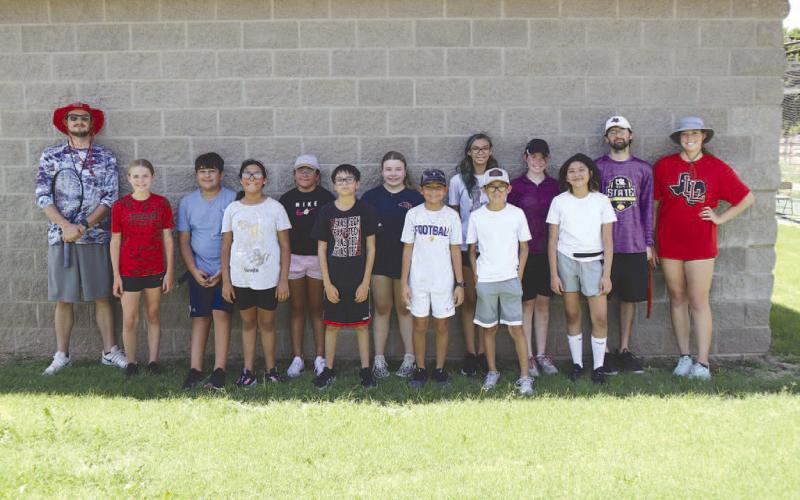 LHS tennis holds camp