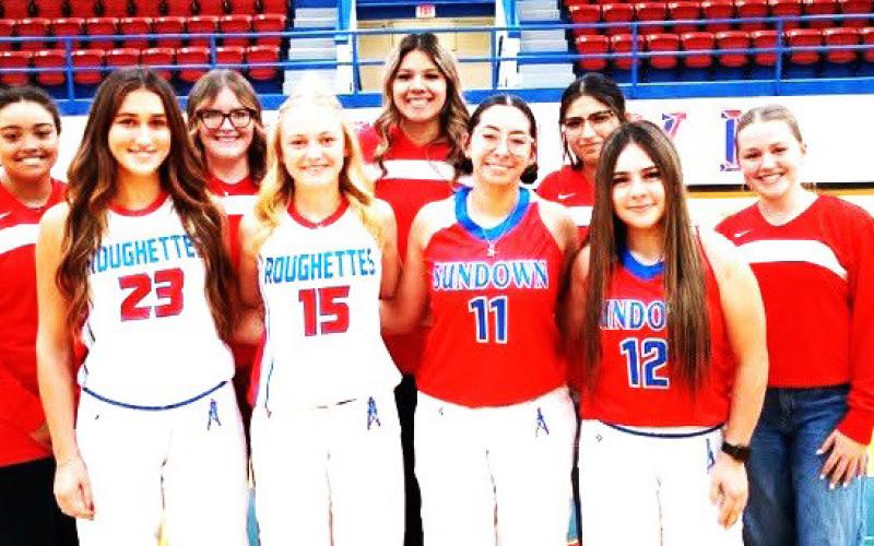 Sundown Roughette seniors are preparing to enter their last basketball season as high school players. Action will get underway when the team travels to Coronado High on Nov. 7 and Whiteface on Nov. 11.