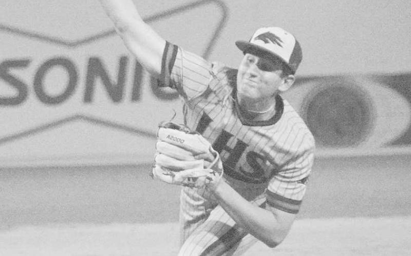 RELIEF- It was a tough day on Tuesday for the Levelland Lobos, who lost on the road 13-2 to Snyder in district action Tuesday. In relief work, Brayden Moore allowed five runs, walked four batters, had five errors and struck out two hitters. (Photo Courtesy of Jose Jimenez)