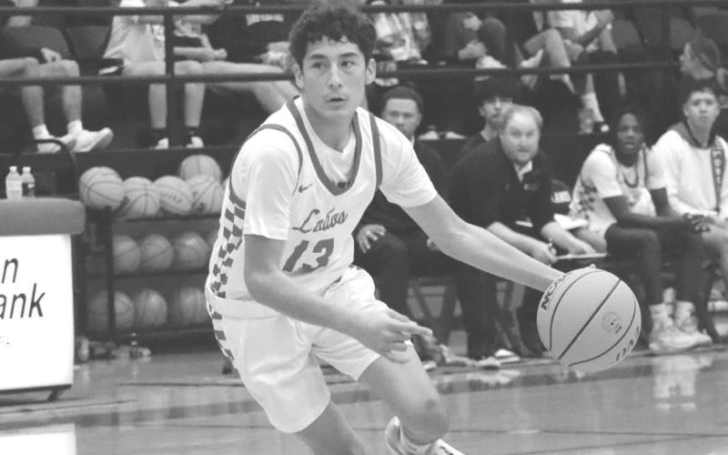 QUICKNESS - Levelland Lobo Ethan Salazar blew past his defender during the team’s win against the Dimmit Bobcats this past Tuesday. The Lobos played against the Slaton Tigers this past Friday as the away team. (Staff photo by Aalijah Soliz)