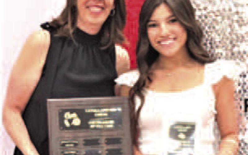 LHS CHEERLEADER OFTHEYEAR - Carlee Rodriguez. (Levelland ISD photo)