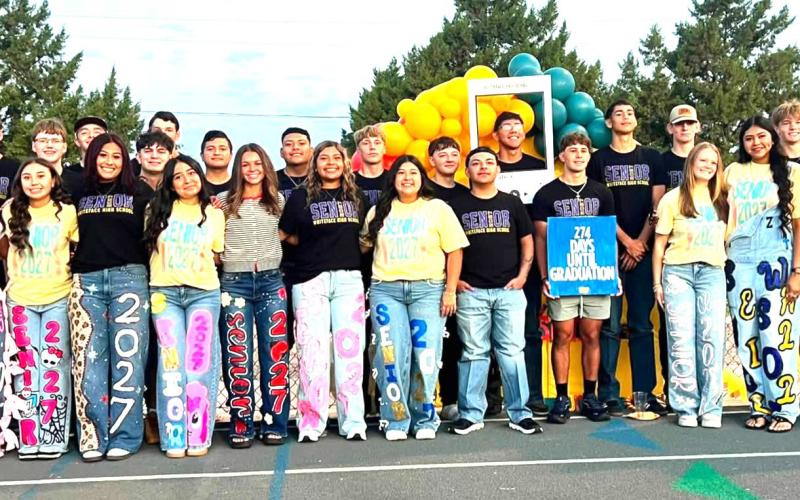 Whiteface Seniors – Seniors at Whiteface High School gathered to kick off their final year and enjoy the beginnings of a least chapter in public school with fun, activities and and achievement that will highlight the transition to young adulthood.