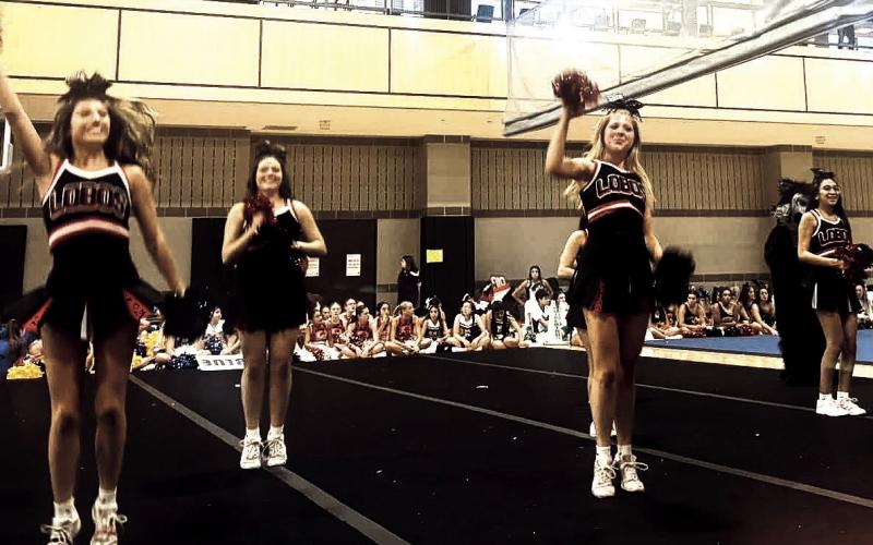 LHS Cheerleaders attend UCLA Cheer Camp - LHS Cheerleaders &amp;amp; Lucky Lobo putting their best foot forward at the UCA Cheer Camp at Texas Tech University preparing for the upcoming cheer season while showing incredible teamwork, leadership, positivity and Lobo Spirit. (photo courtesy of LISD)