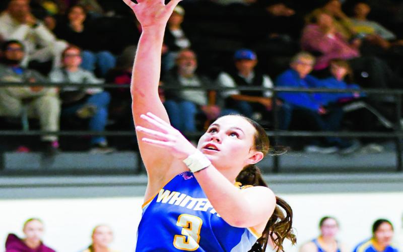 EASY BUCKETS - Whiteface’s Kambry Sanders scores an easy bucket on a wide open layup during their game against Morton this past Tuesday night at Morton High School. (Staff photo by Jentezen Smith)